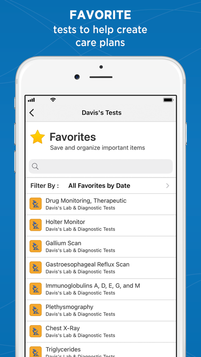 Davis’s Lab & Diagnostic Tests Screenshots