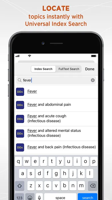 Capturas de pantalla de Diagnosaurus® DDx