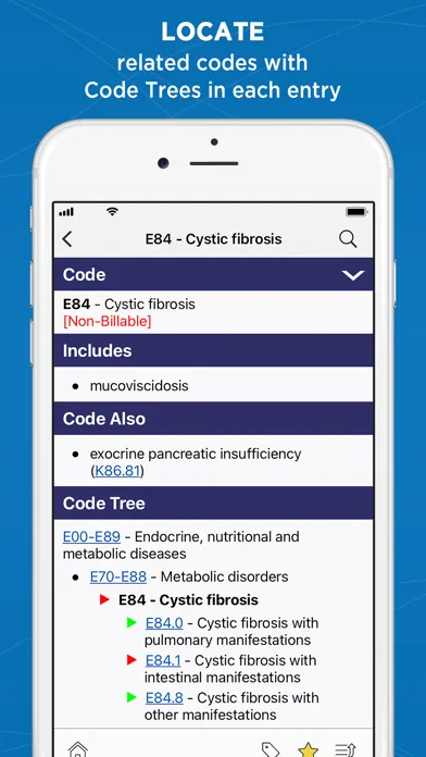 Tangkapan skrin ICD 10 Coding Guide – Unbound