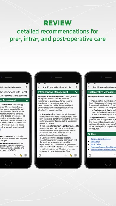 Screenshot di MGH Clinical Anesthesia