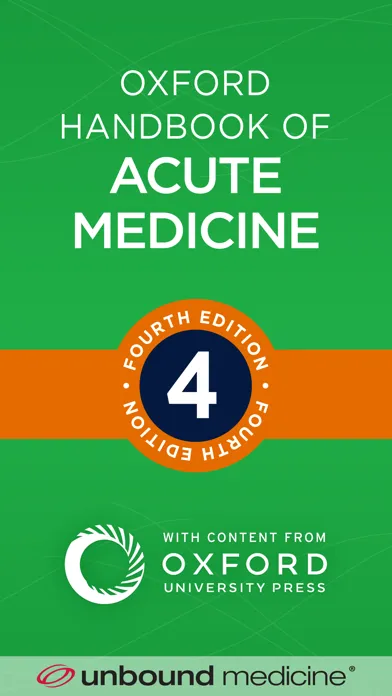 Capturas de pantalla de Oxford Acute Medicine