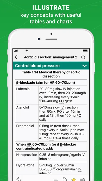 Capturas de pantalla de Oxford Acute Medicine