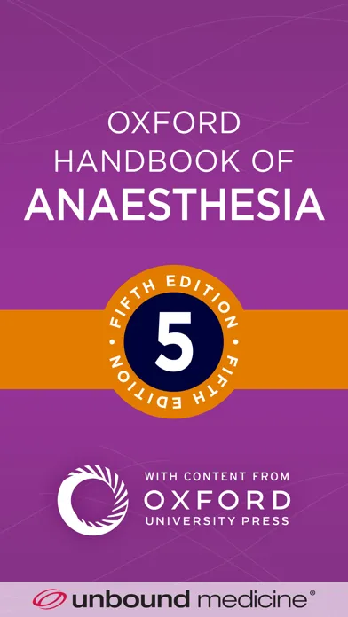 Oxford Handbook of Anesthesia應用截圖