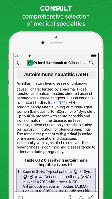 Zrzuty ekranu Oxford Handbook Clinical Med