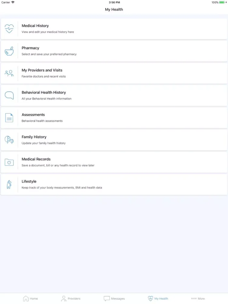 ภาพหน้าจอของ UNC Urgent Care 24/7 iPad 