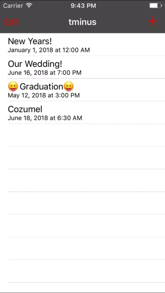تصاویر tminus: share countdowns