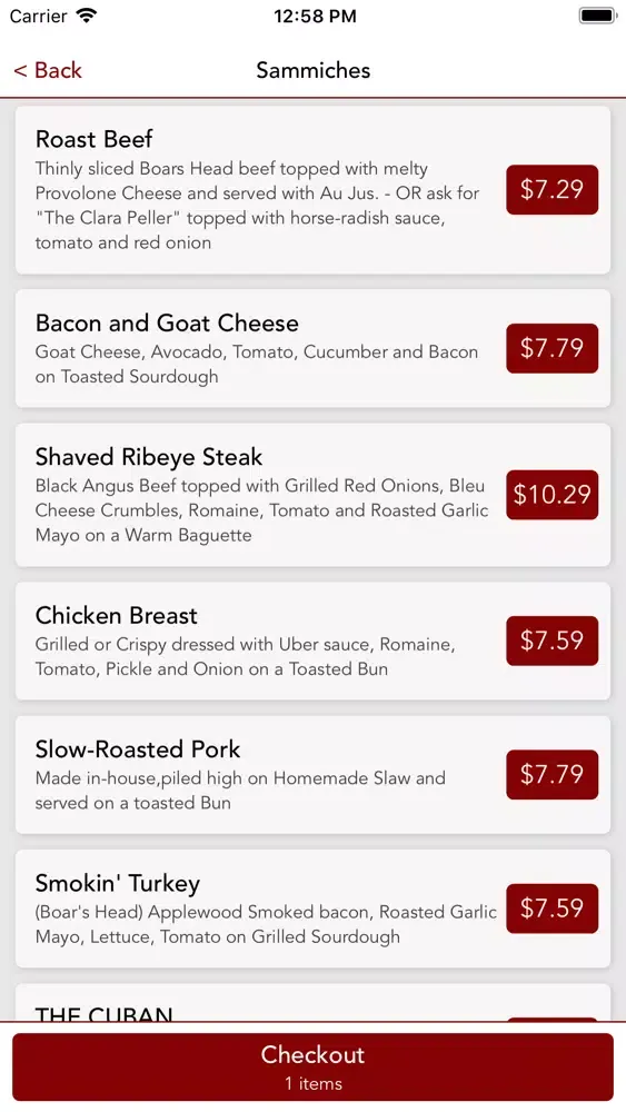 Uncle Uber's Sammich Shop سکرین شاٹس