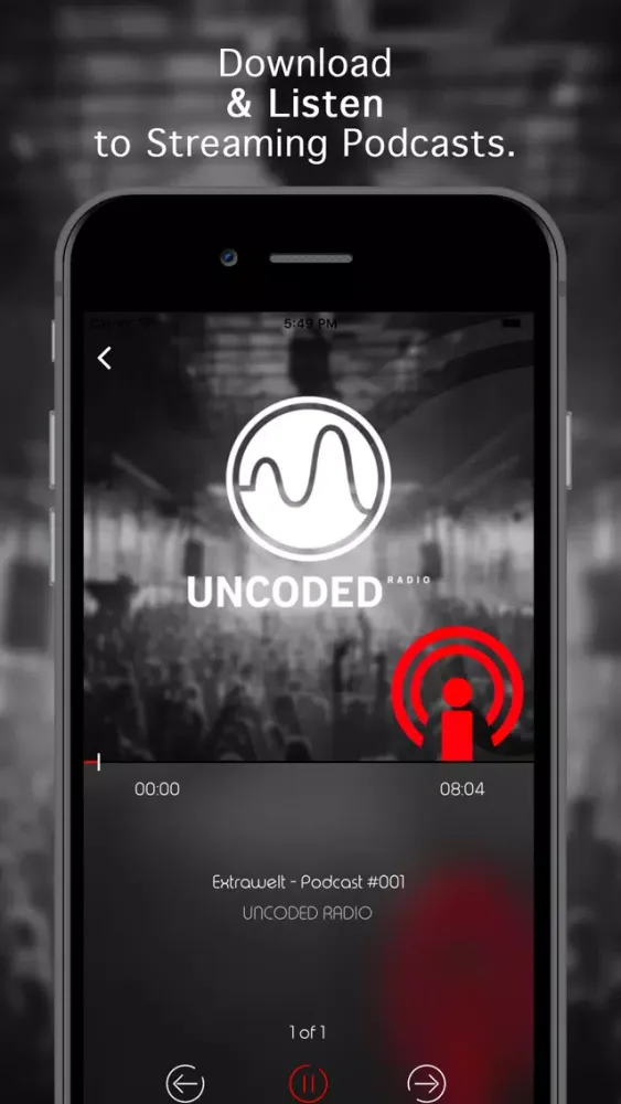 Uncoded Radio Ekran Görüntüleri