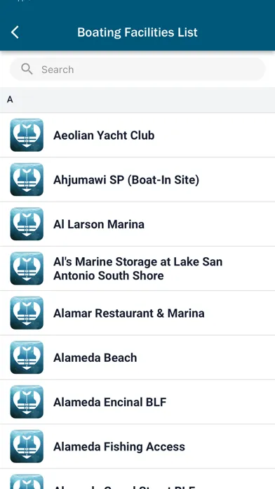 CA Boating Facility Locator سکرین شاٹس