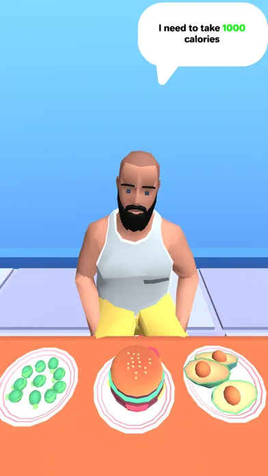 Captures d'écran de Food Mood 3D!