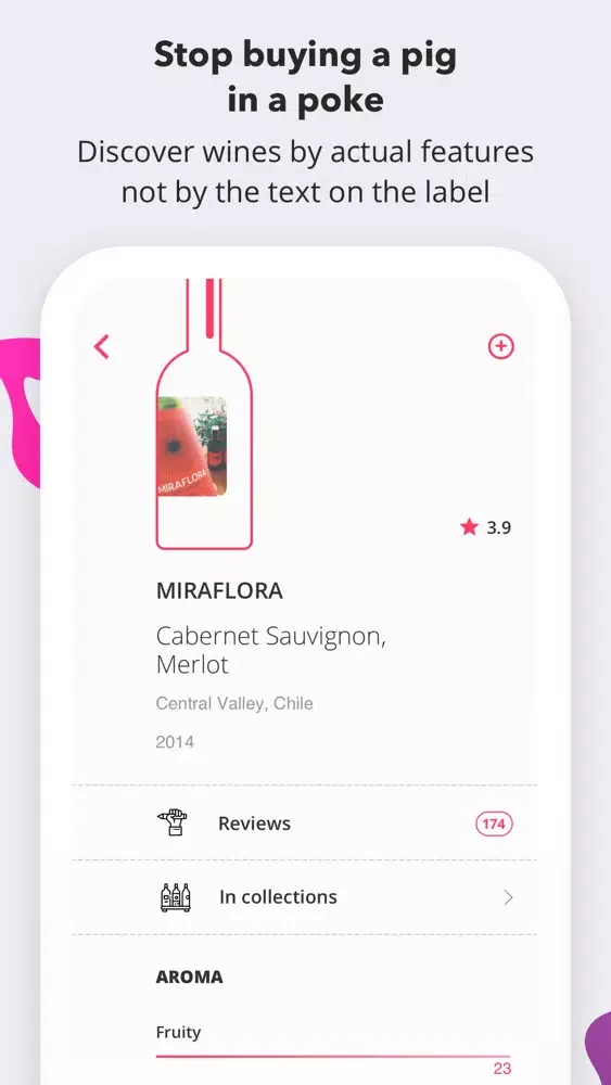 Capturas de pantalla de Uncrk: Taste a wine like a Pro