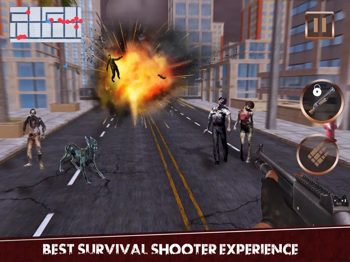 Tangkapan layar Undead Hunter FPS Sniper Shoot iPad 