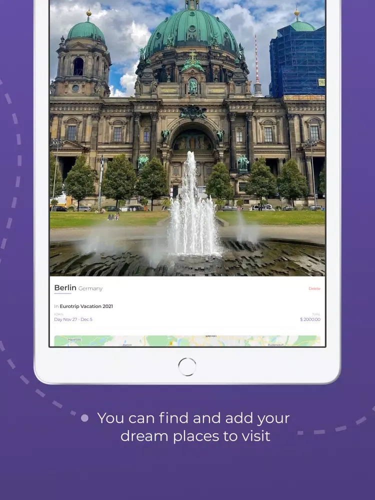 Ảnh chụp màn hình của Neotrip - Itinerary Planner iPad 
