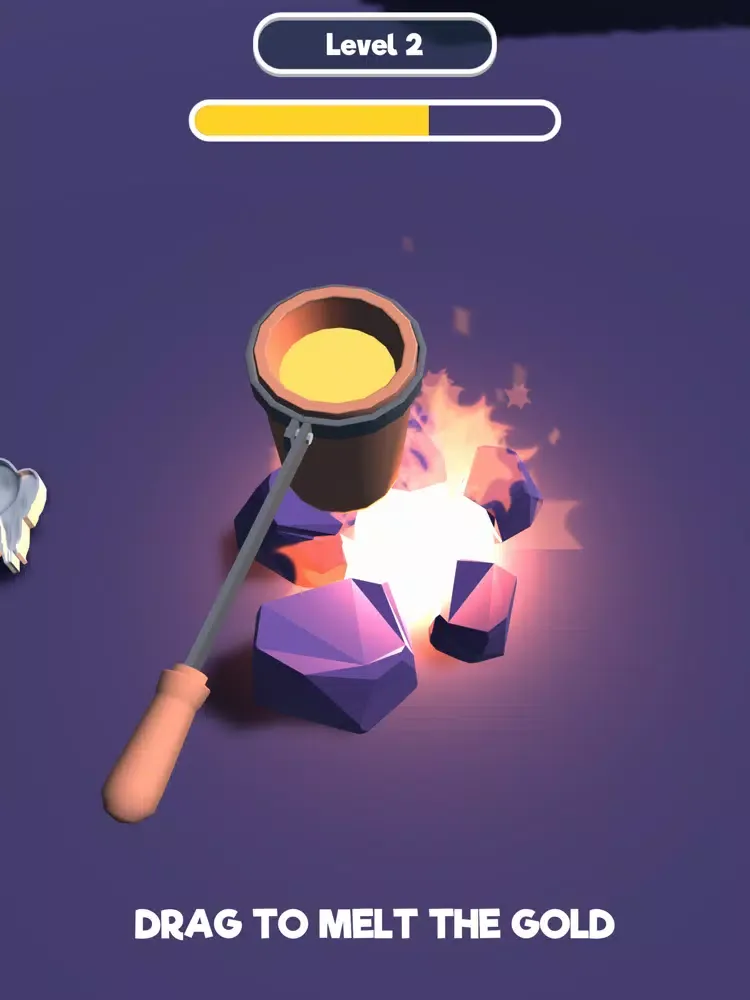 Gold Miner Simultor iPad  Screenshots
