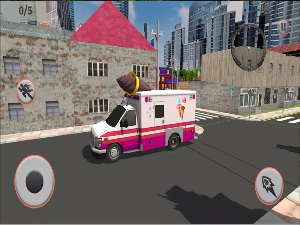 Capturas de tela do Dark Ice Scream Hunt iPad 
