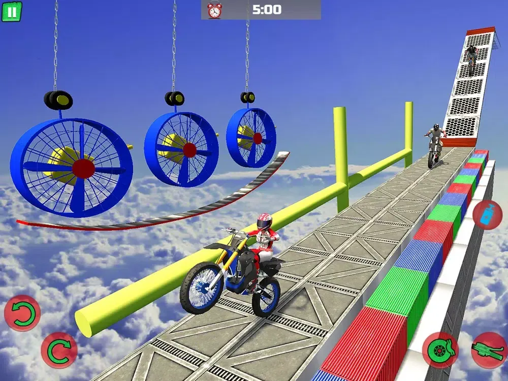 Capturas de tela do Motocross Obstacle Course iPad 