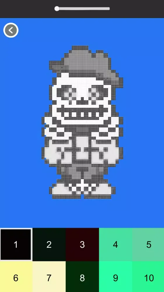 Undertale Sans Pixel Art应用截图