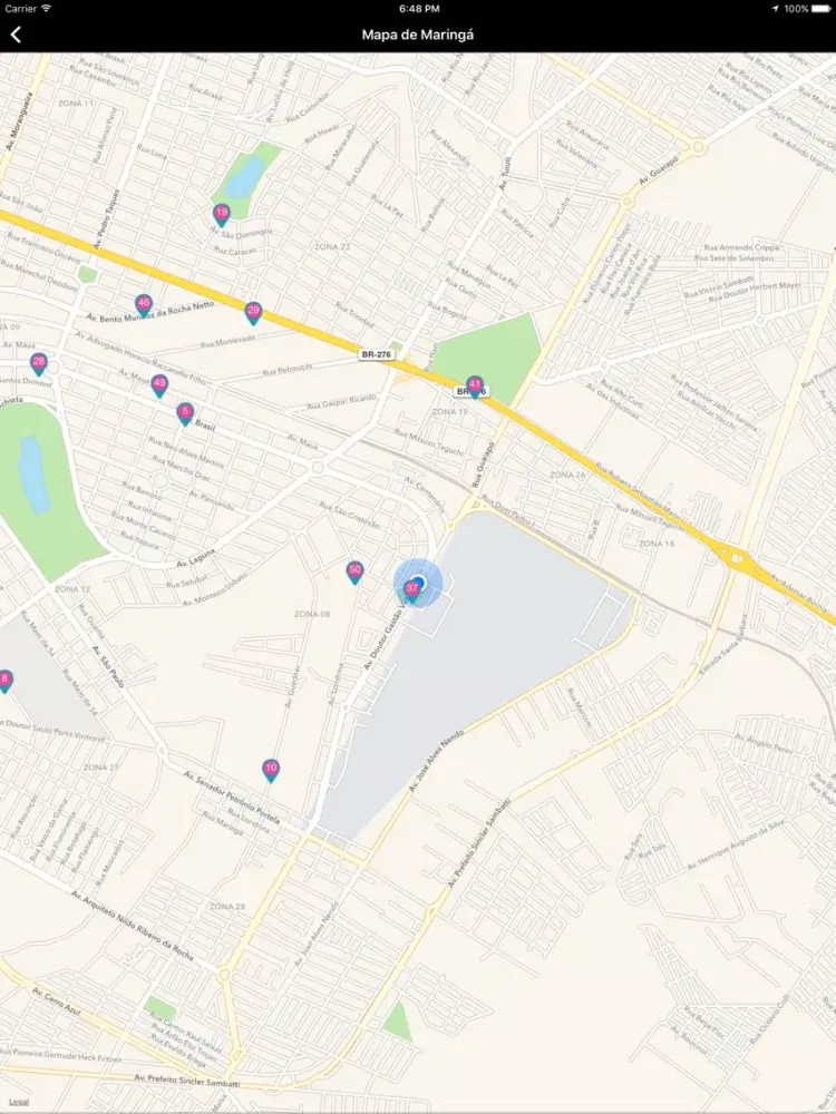 Undertour iPad 应用截图