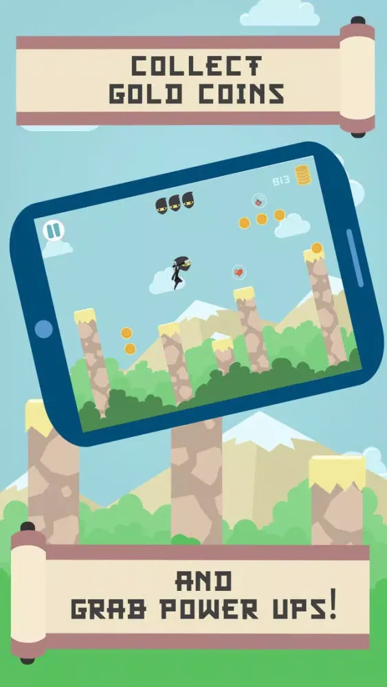 Скриншоты Amazing Ninja Jump Revenge