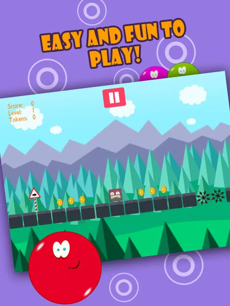 Скриншоты Ball Bounce Jump Fast iPad 