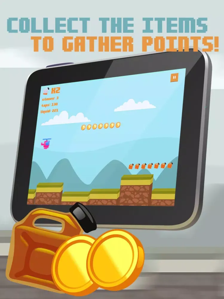 Capturas de pantalla de Color Copter Flight Race Pro iPad 