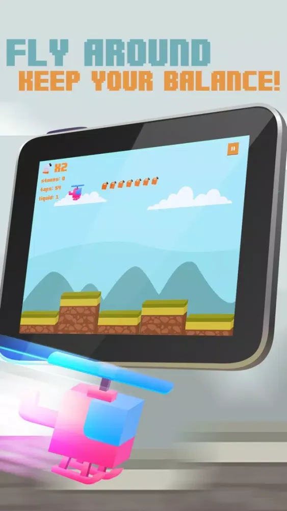 Capturas de pantalla de Color Copter Flight Race Pro