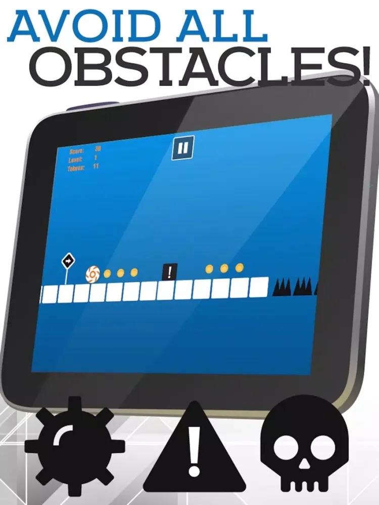 Capturas de pantalla de Crossy Bounce Trap iPad 
