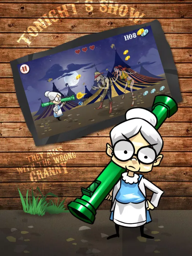 Zrzuty ekranu Dark Circus Slug iPad 