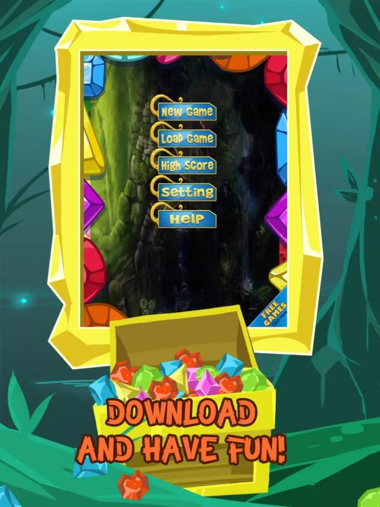 Capturas de pantalla de Diamond Miner Match 3 Gem Quest Pro iPad 