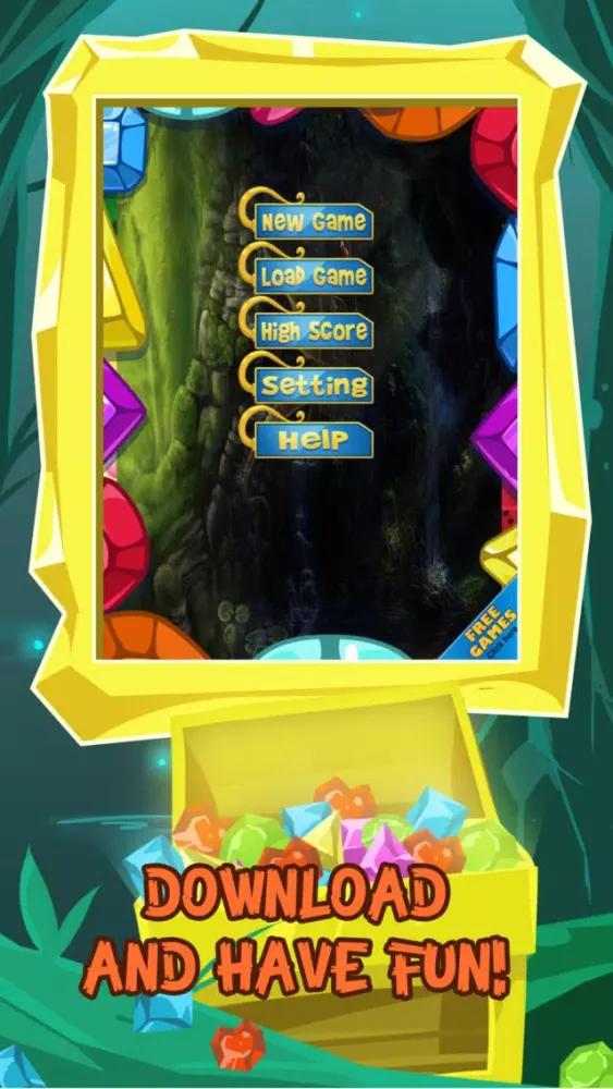 Capturas de pantalla de Diamond Miner Match 3 Gem Quest Pro