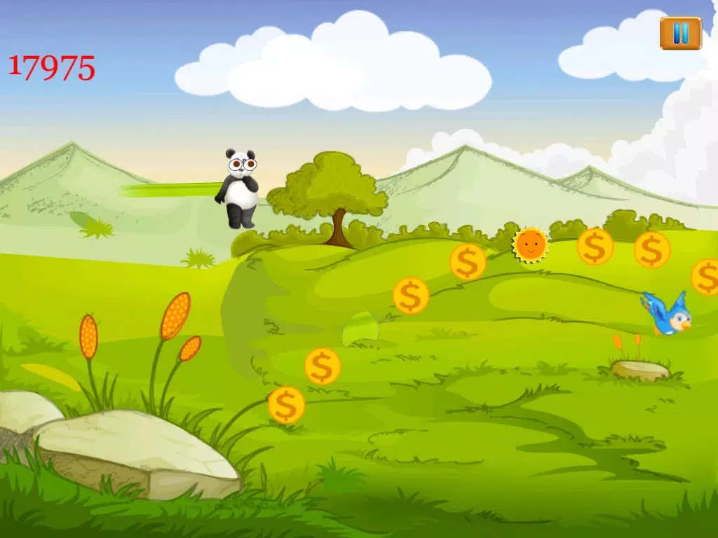 Fat Hungry Panda Bounce Master iPad  স্ক্রিনশট