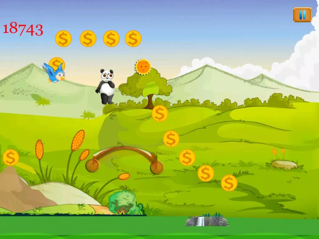 Fat Hungry Panda Bounce Master iPad  স্ক্রিনশট