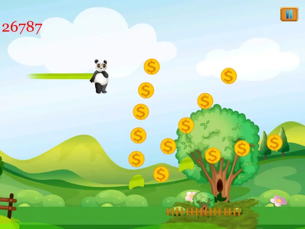 Fat Hungry Panda Bounce Master iPad  স্ক্রিনশট