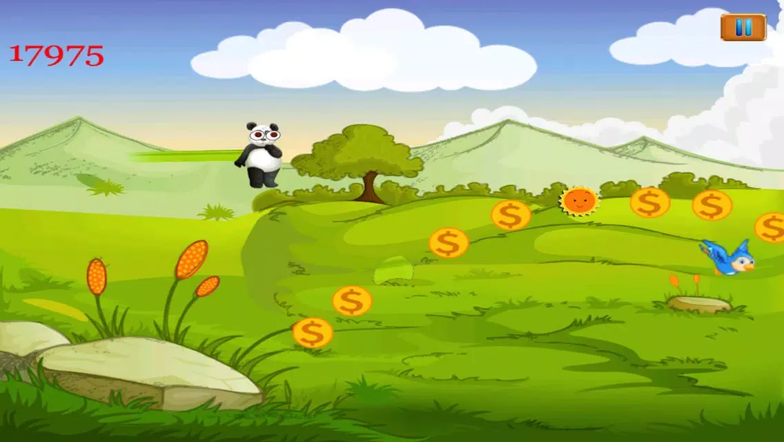 Fat Hungry Panda Bounce Master স্ক্রিনশট