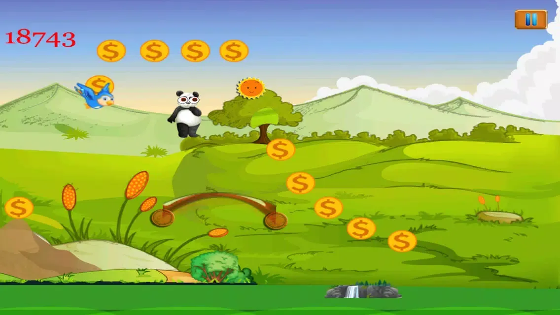 Fat Hungry Panda Bounce Master স্ক্রিনশট