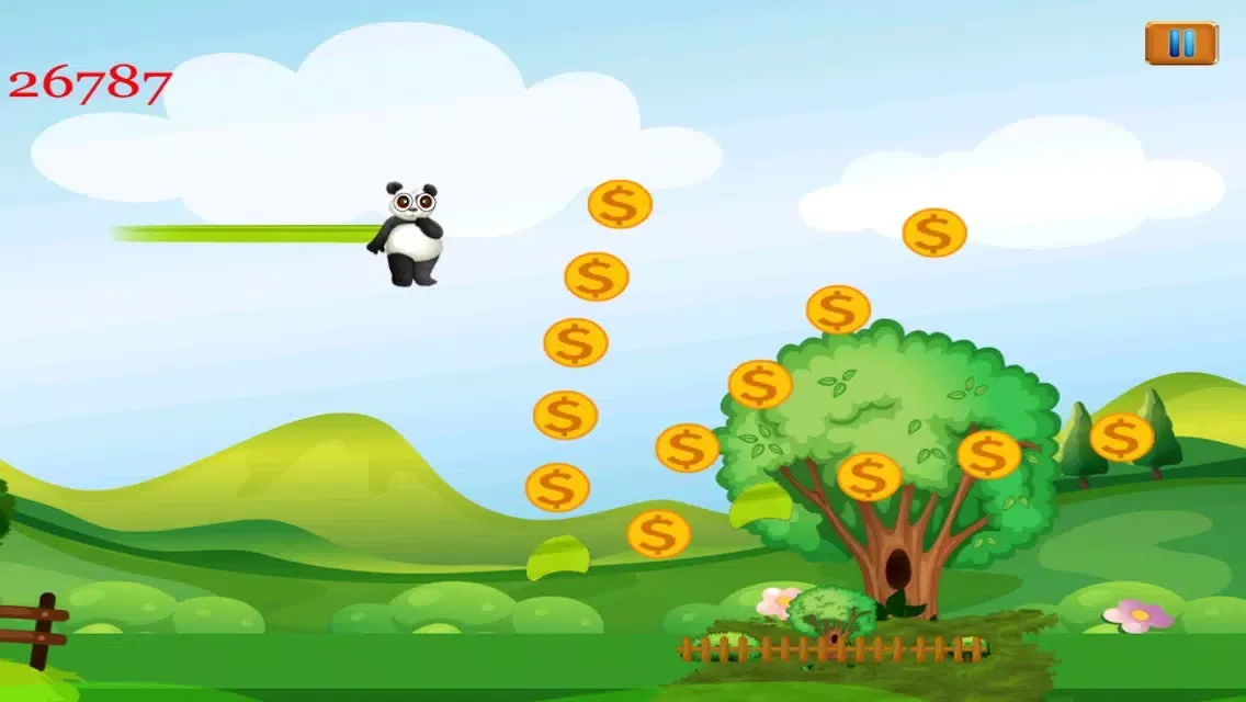 Fat Hungry Panda Bounce Master স্ক্রিনশট