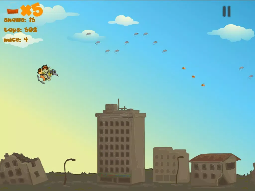 Capturas de tela do Fighter Wings Bird Life: Happy Epic Fly Adventure iPad 
