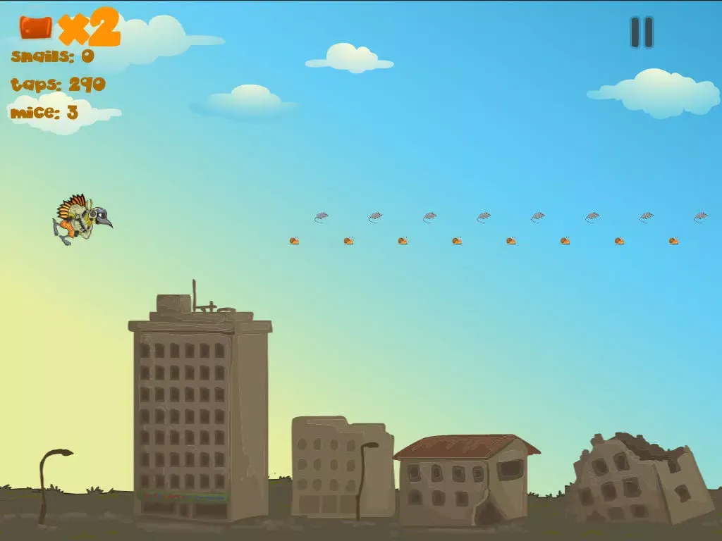 Capturas de tela do Fighter Wings Bird Life: Happy Epic Fly Adventure iPad 
