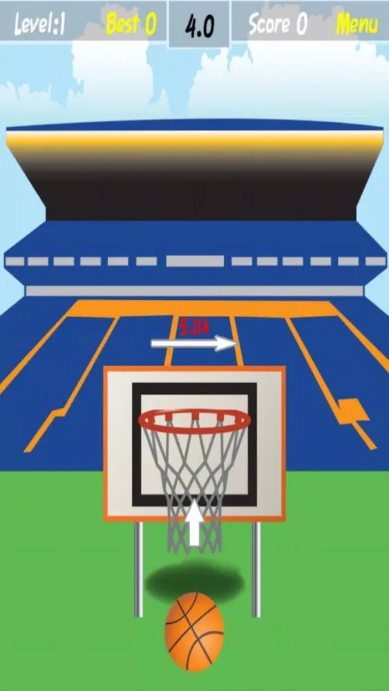 Flick Basketball Hoops Win: Perfect Toss Champions应用截图