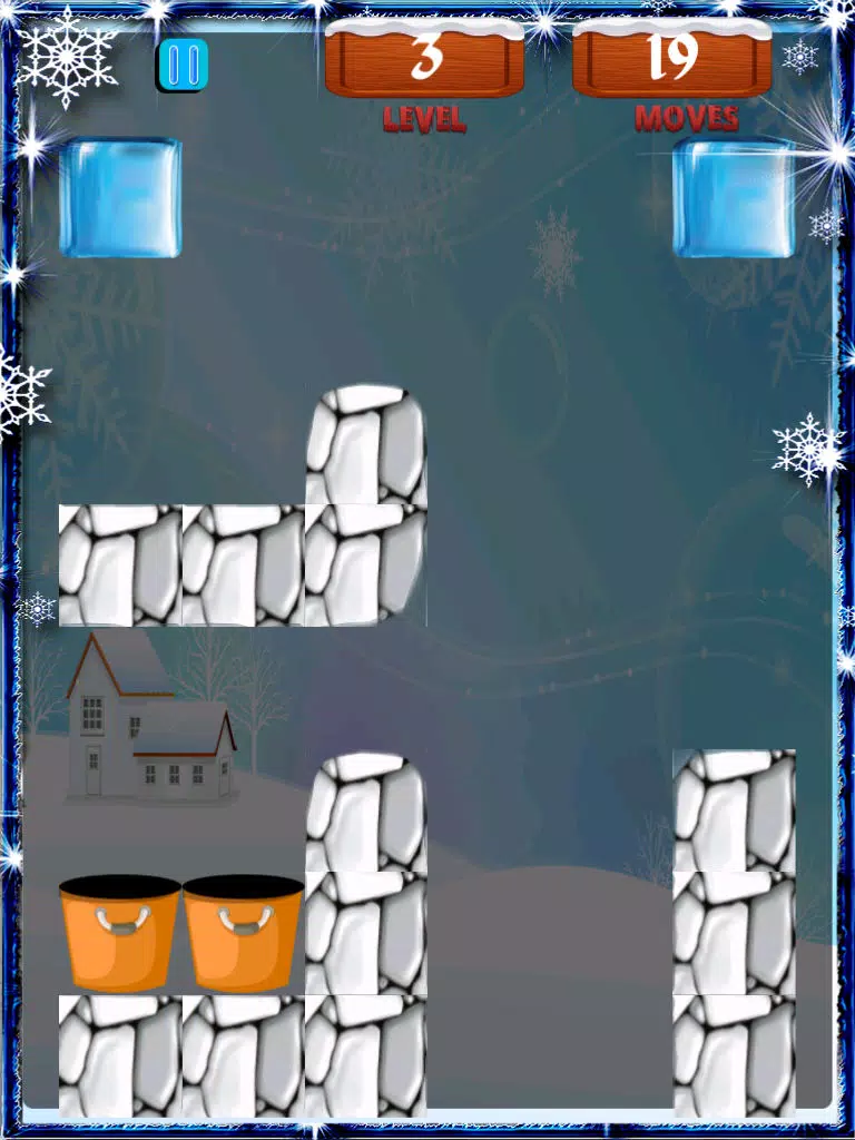 Captures d'écran de Frozen Ice Cubes Fall Strategy Challenge iPad 