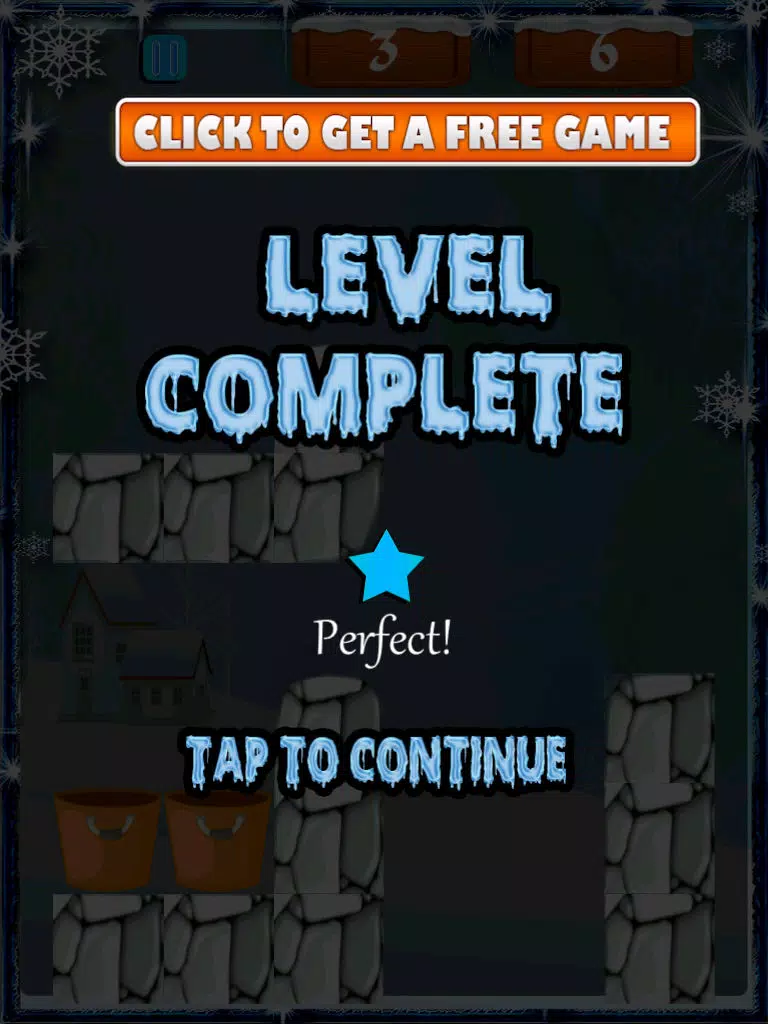 Captures d'écran de Frozen Ice Cubes Fall Strategy Challenge iPad 
