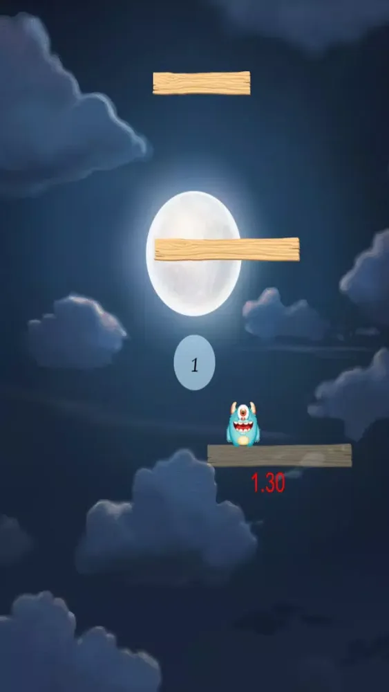 A Furry Mighty Monster Friend: Tiny Jump Quest स्क्रीनशॉट
