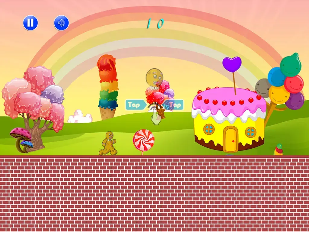 Zrzuty ekranu Gingerbread Man Run: Make a Break for It iPad 