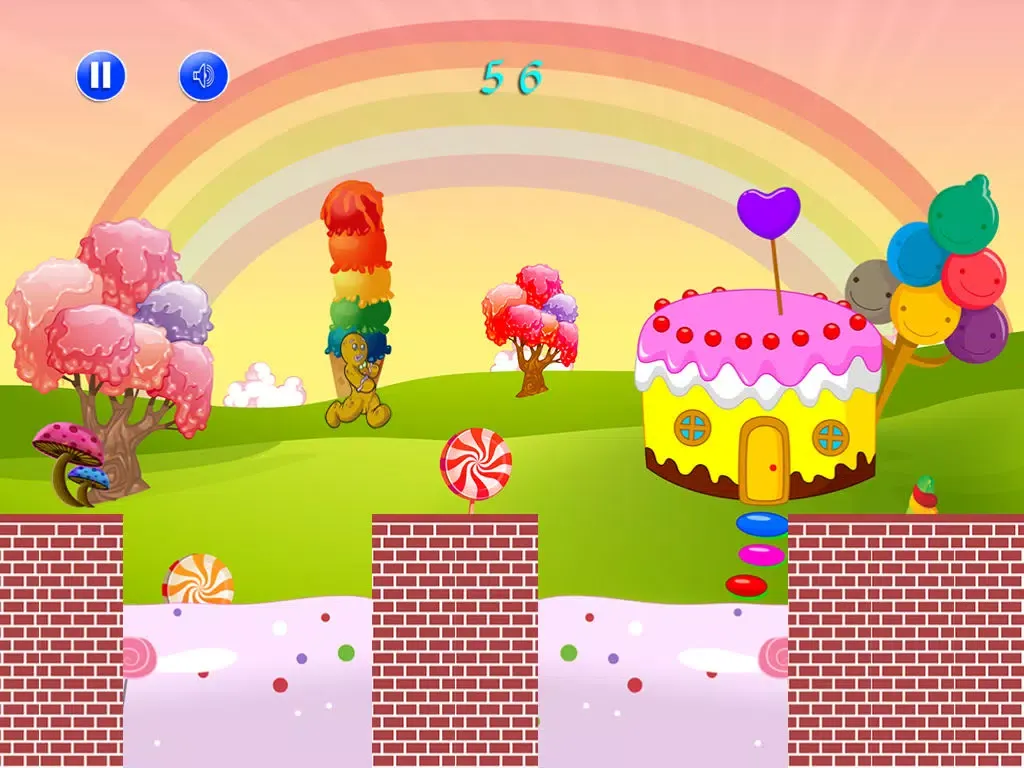 Zrzuty ekranu Gingerbread Man Run: Make a Break for It iPad 