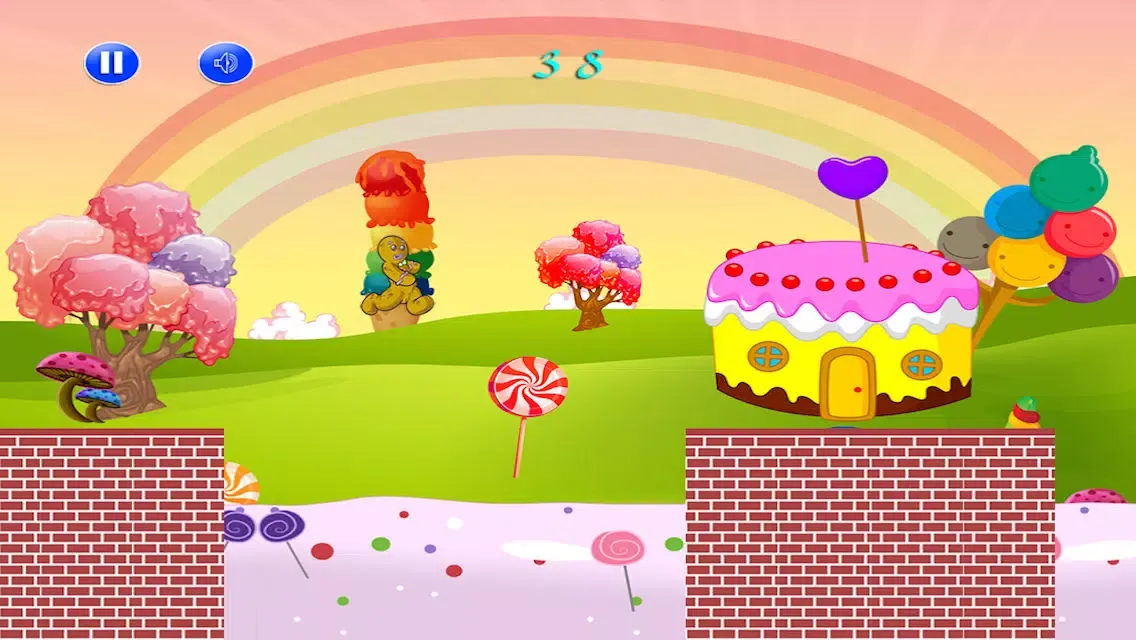 Zrzuty ekranu Gingerbread Man Run: Make a Break for It