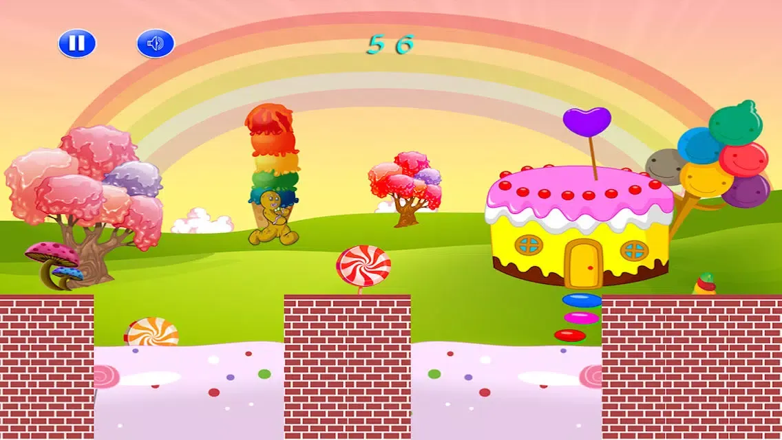 Zrzuty ekranu Gingerbread Man Run: Make a Break for It