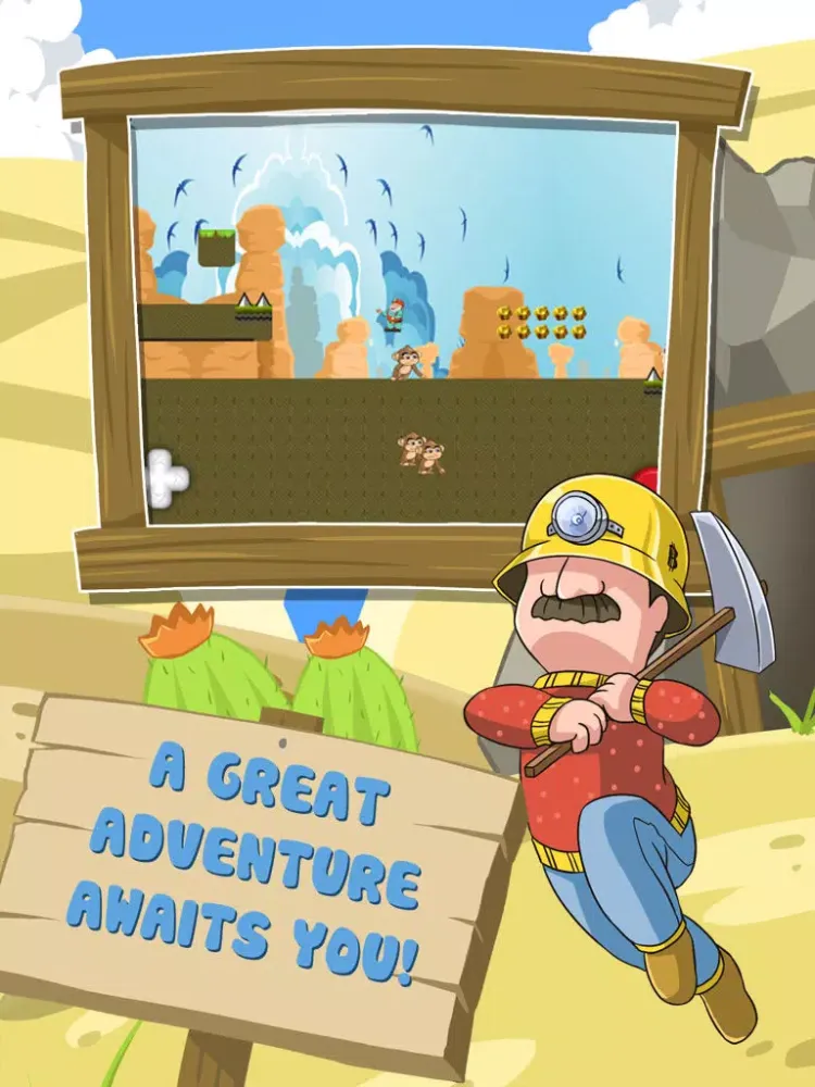 Zrzuty ekranu Gold Miner Survival: Mini Earth Exploration Adventure iPad 