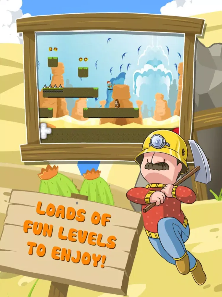 Zrzuty ekranu Gold Miner Survival: Mini Earth Exploration Adventure iPad 