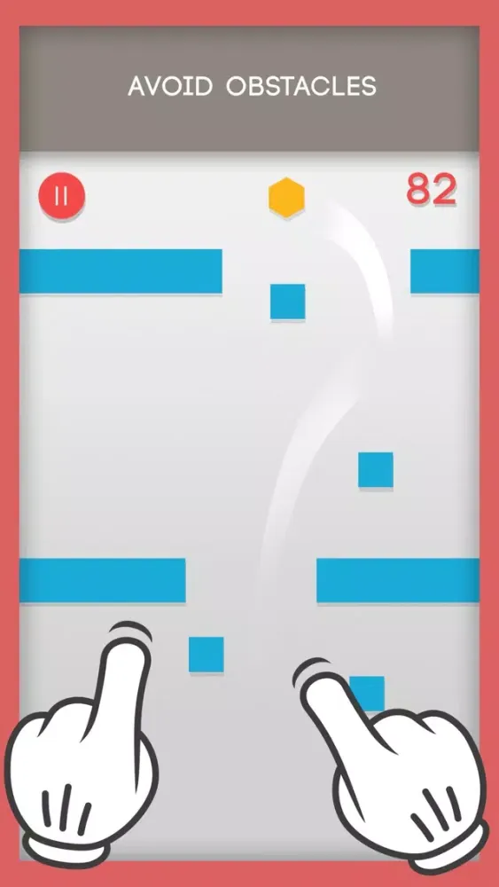 Zrzuty ekranu Hexagon Super Jump