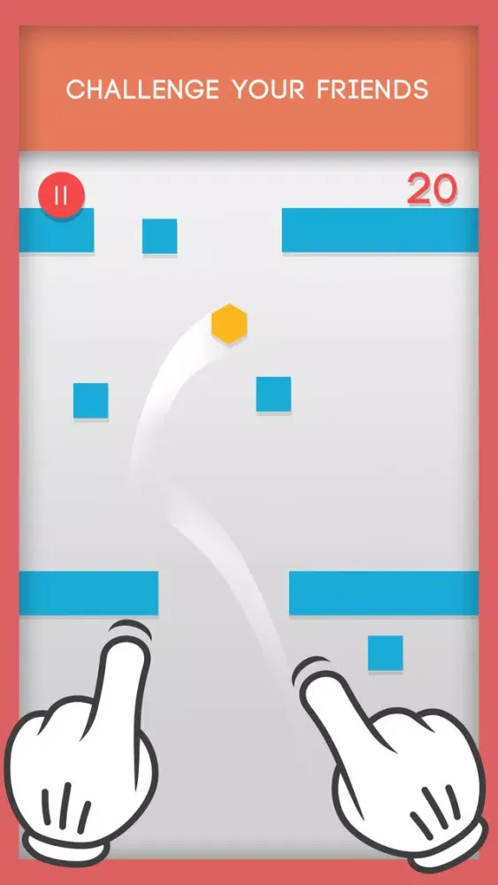 Zrzuty ekranu Hexagon Super Jump